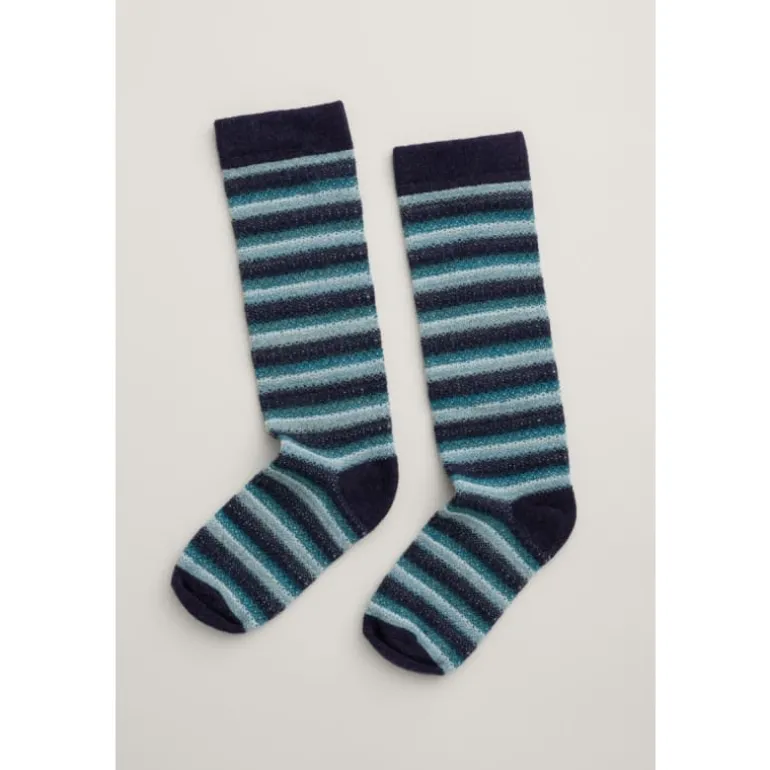 Seasalt Cornwall Women's Bloomin' Good Wool Socks | Women Socks & Tights