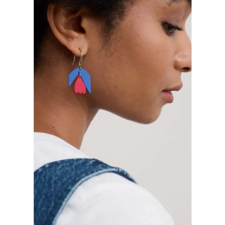 Seasalt Cornwall Yarrow Flower Drop Earrings | Women Jewellery